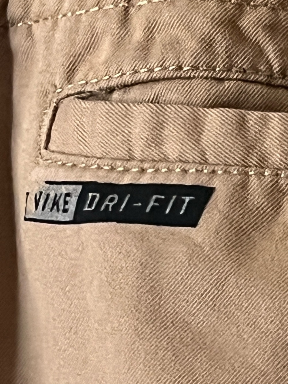 Hurley Men’s Nike Dri-Fit Chino Pants Khaki Size 34 - Picture 5 of 6